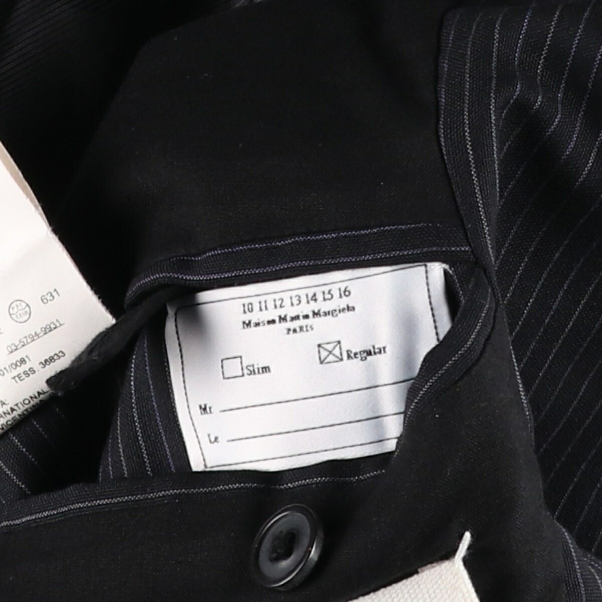 Maison Margiela/メゾンマルジェラ ウールテーラードジャケット
