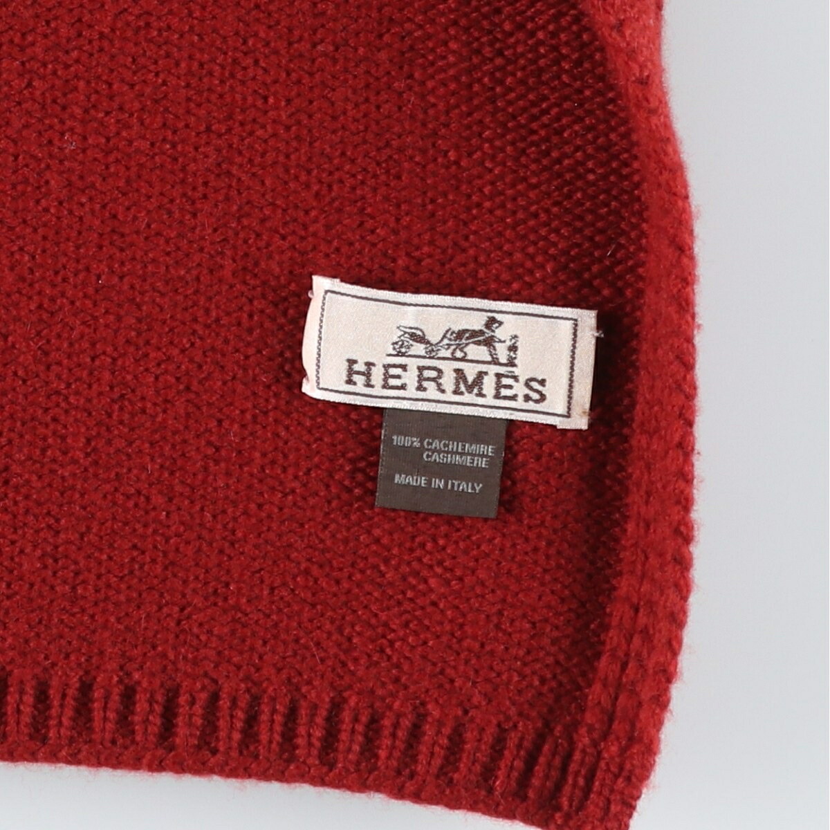 HERMES/エルメス カシミアマフラー