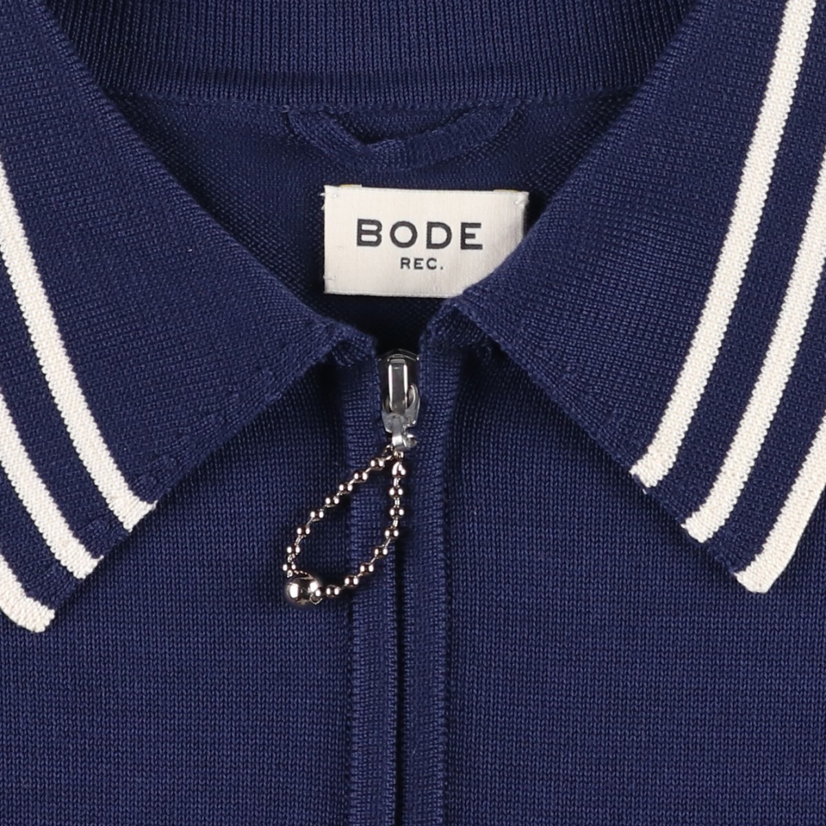 BODE/ボーディ コットンニットハーフジップセーター
