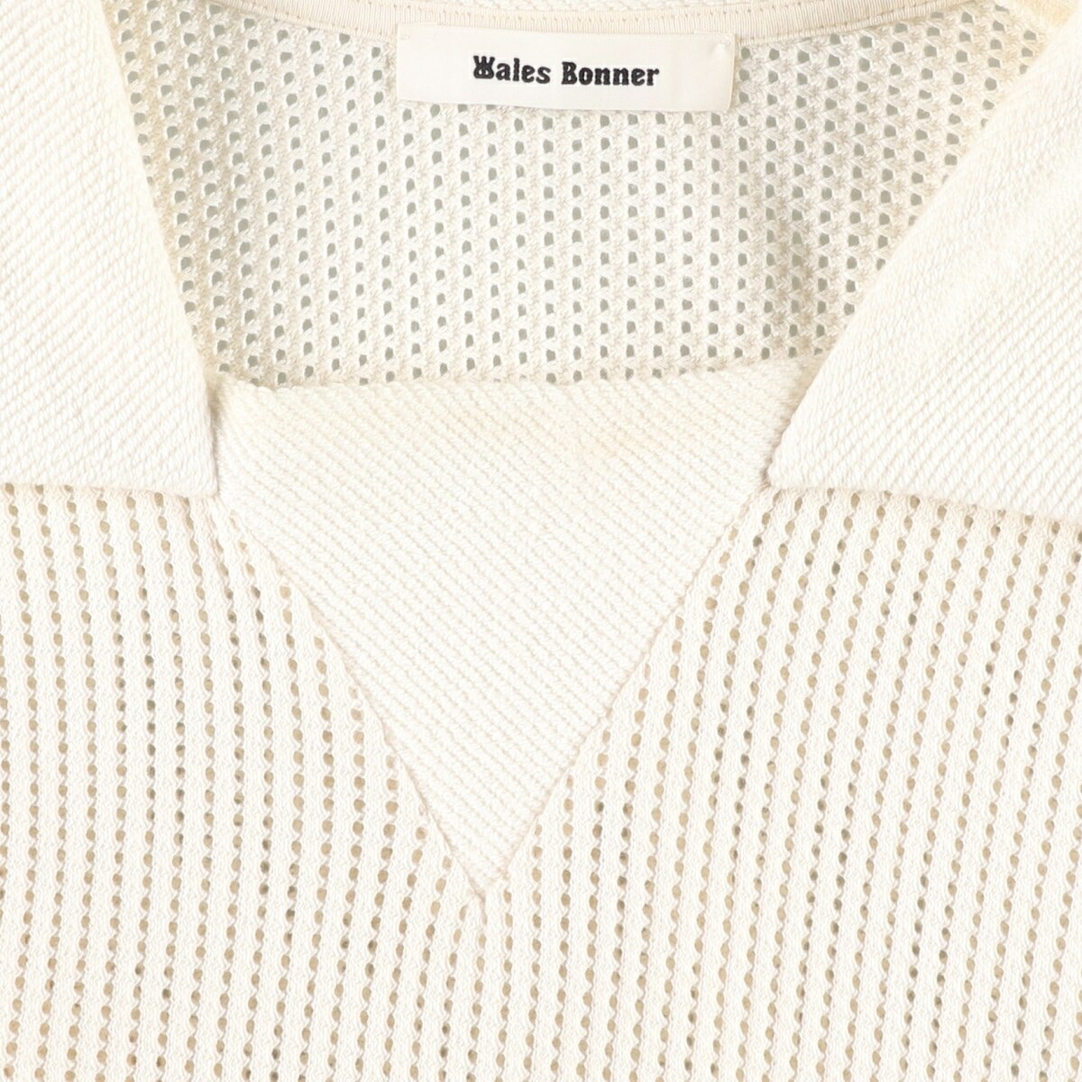 古着 ウェールズボナー Wales Bonner 襟付き メッシュ コットンニットセーター メンズL相当 /yaa000304 【中古】 【260717】 【FY2608】