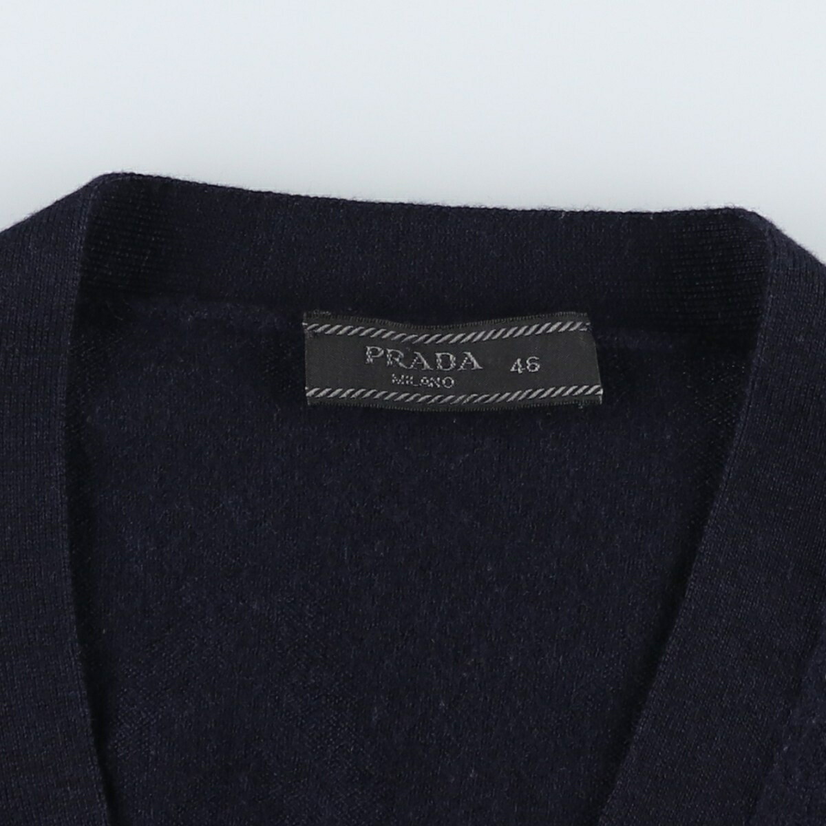 PRADA/プラダ MILANO ウールニットカーディガン