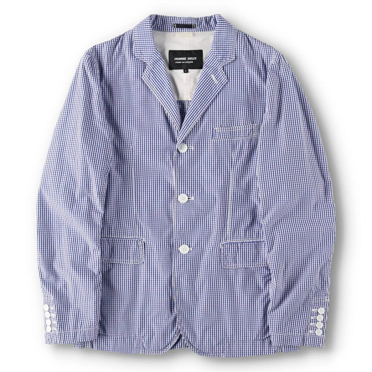 COMME des GARCONS/コムデギャルソン HOMME DEUX コットンテーラードジャケット