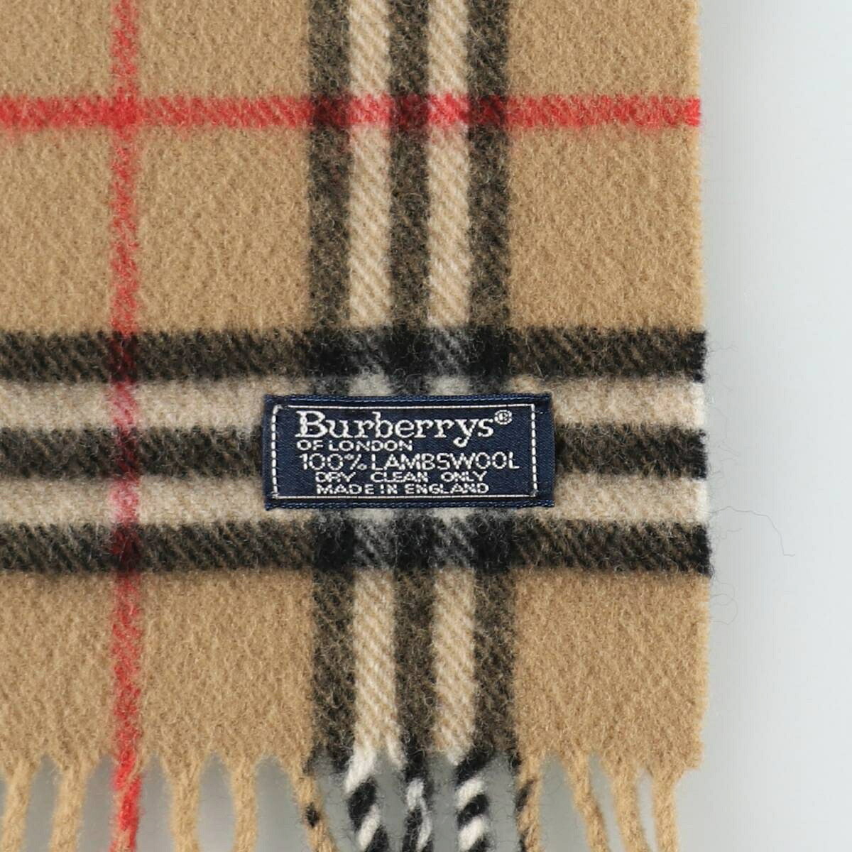 Burberry's/バーバリー LONDON ウールマフラー
