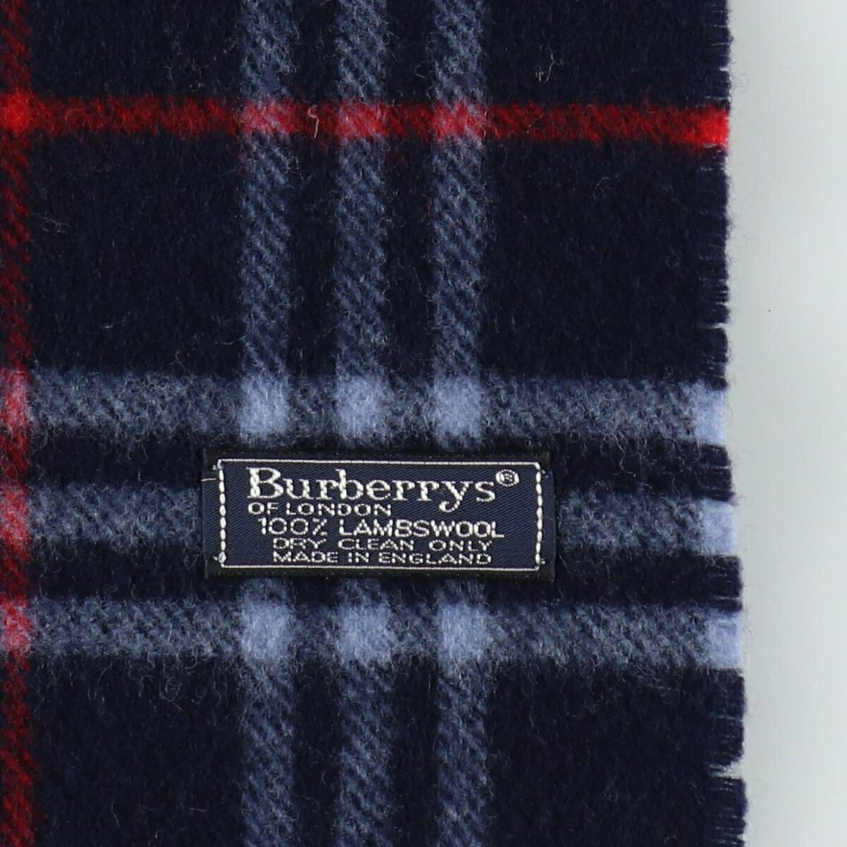Burberry's/バーバリー LONDON ウールマフラー