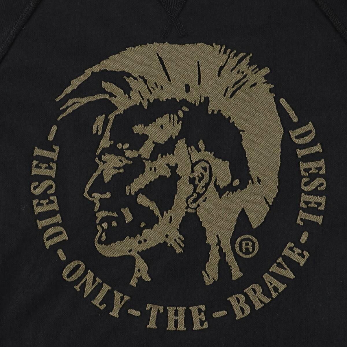 DIESEL/ディーゼル ロゴスウェットシャツ トレーナー