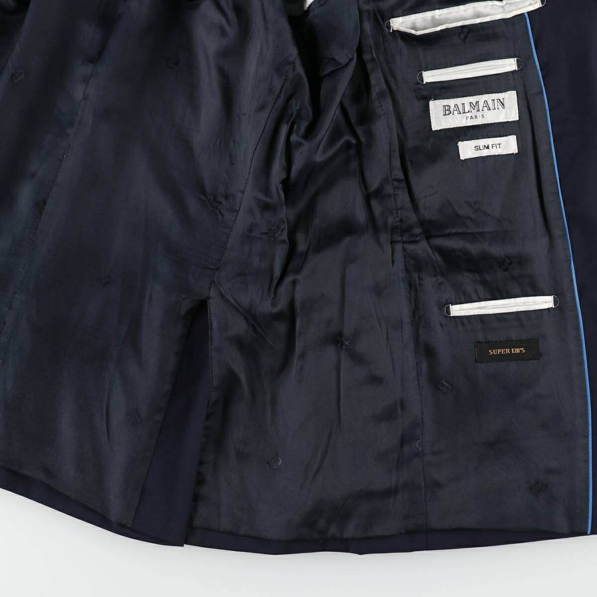 BALMAIN/バルマン SLIM FIT SUPER 120'S ウールテーラードジャケット