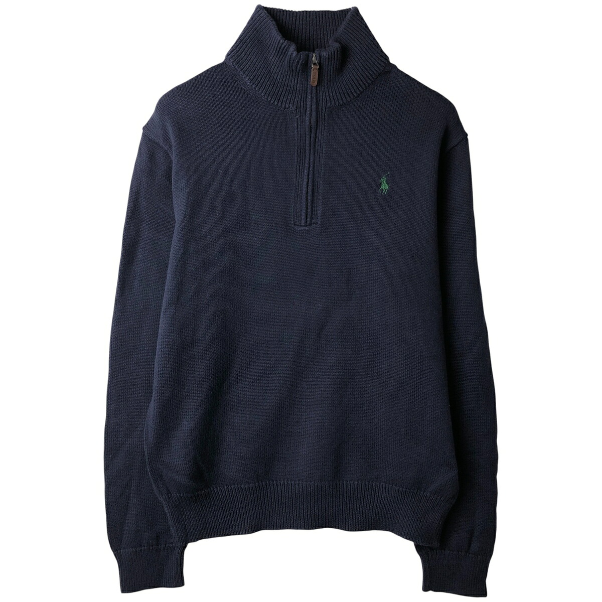 Ralph Lauren/ラルフローレン POLO RALPH LAUREN コットンニットハーフジップセーター
