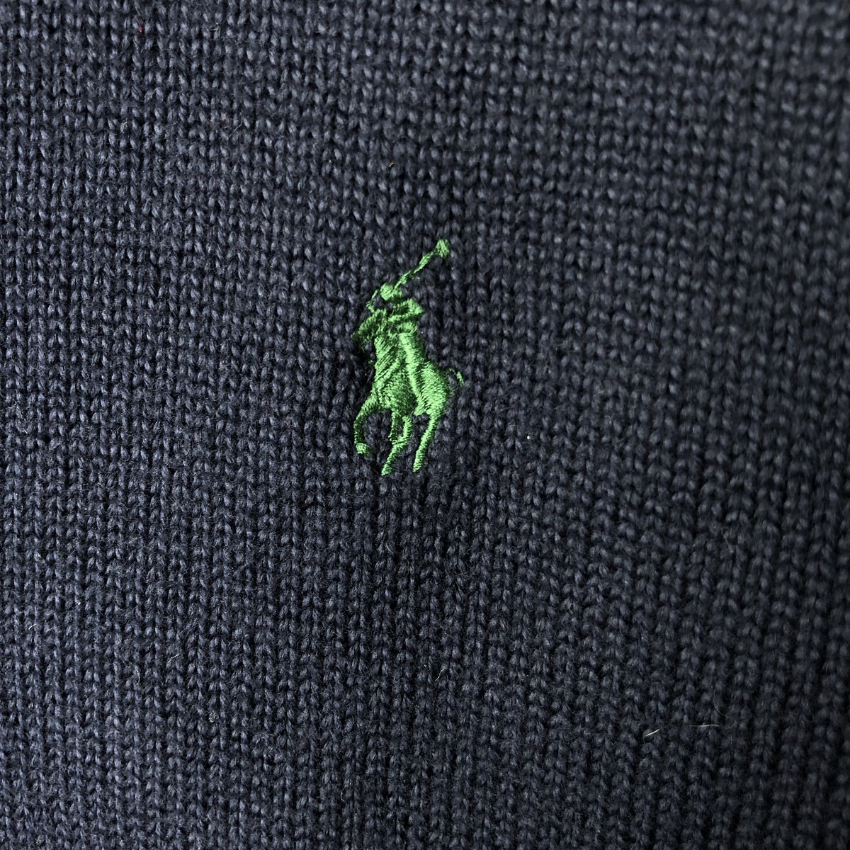 Ralph Lauren/ラルフローレン POLO RALPH LAUREN コットンニットハーフジップセーター