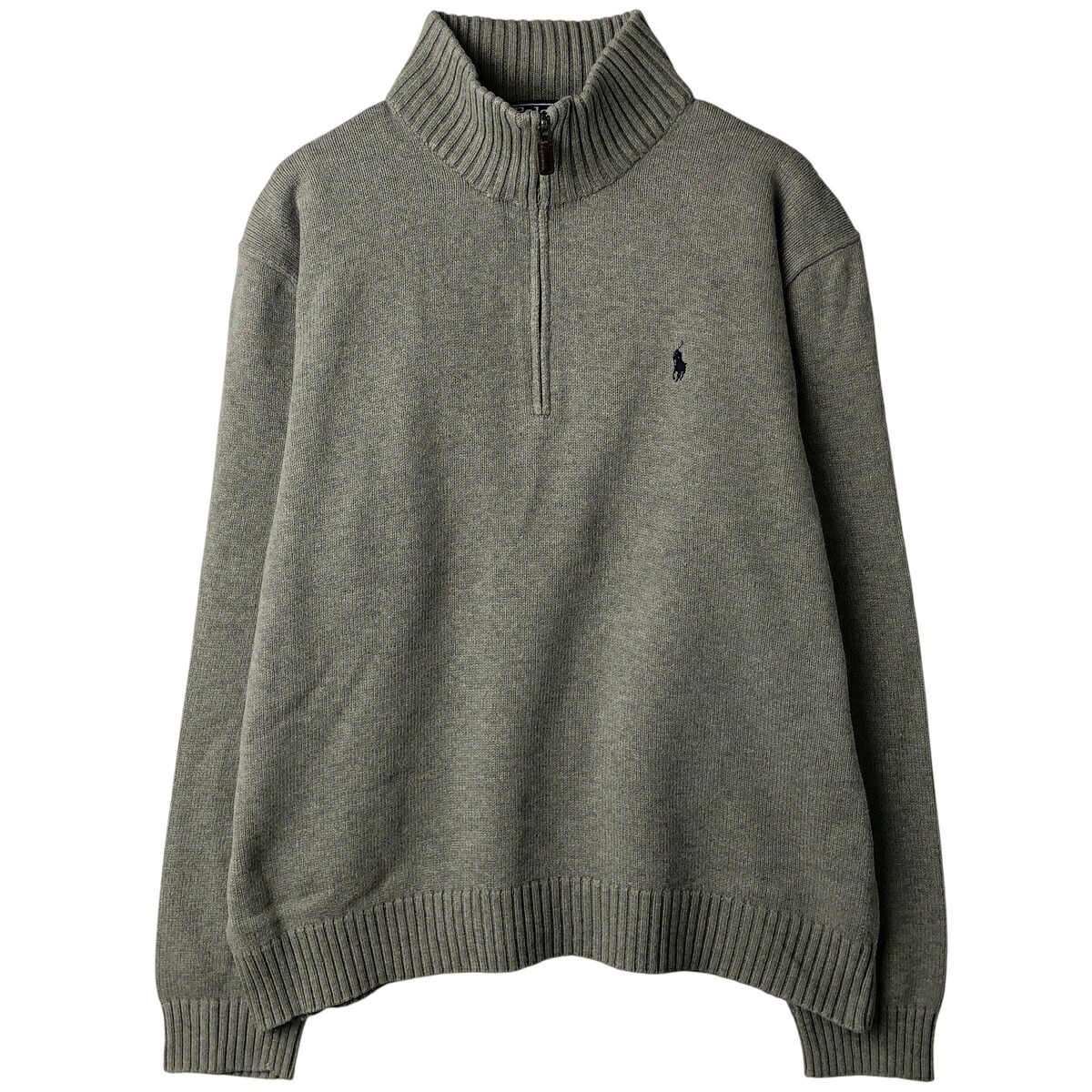 Ralph Lauren/ラルフローレン POLO by Ralph Lauren  コットンニットハーフジップセーター
