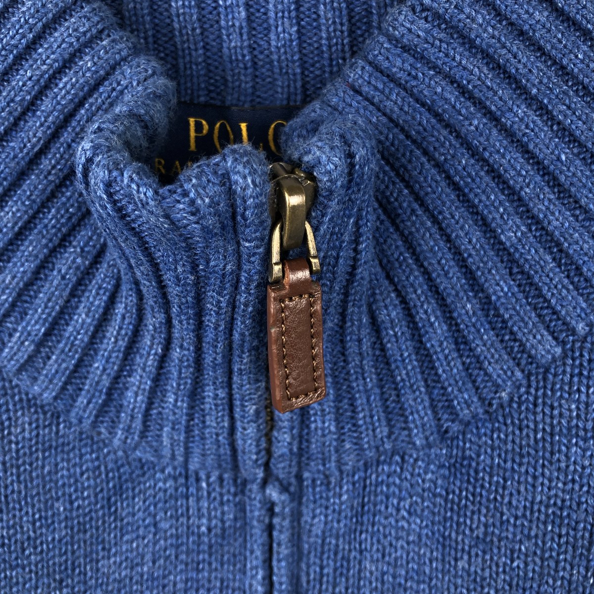 Ralph Lauren/ラルフローレン POLO RALPH LAUREN コットンニットハーフジップセーター
