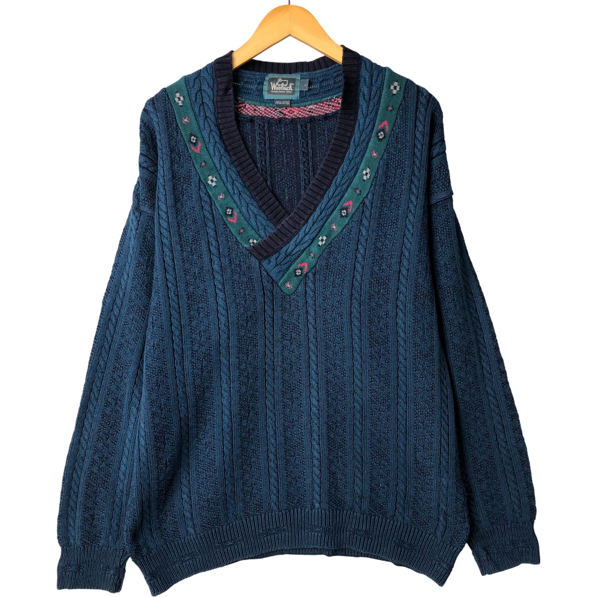 WOOLRICH/ウールリッチ コットンニットセーター