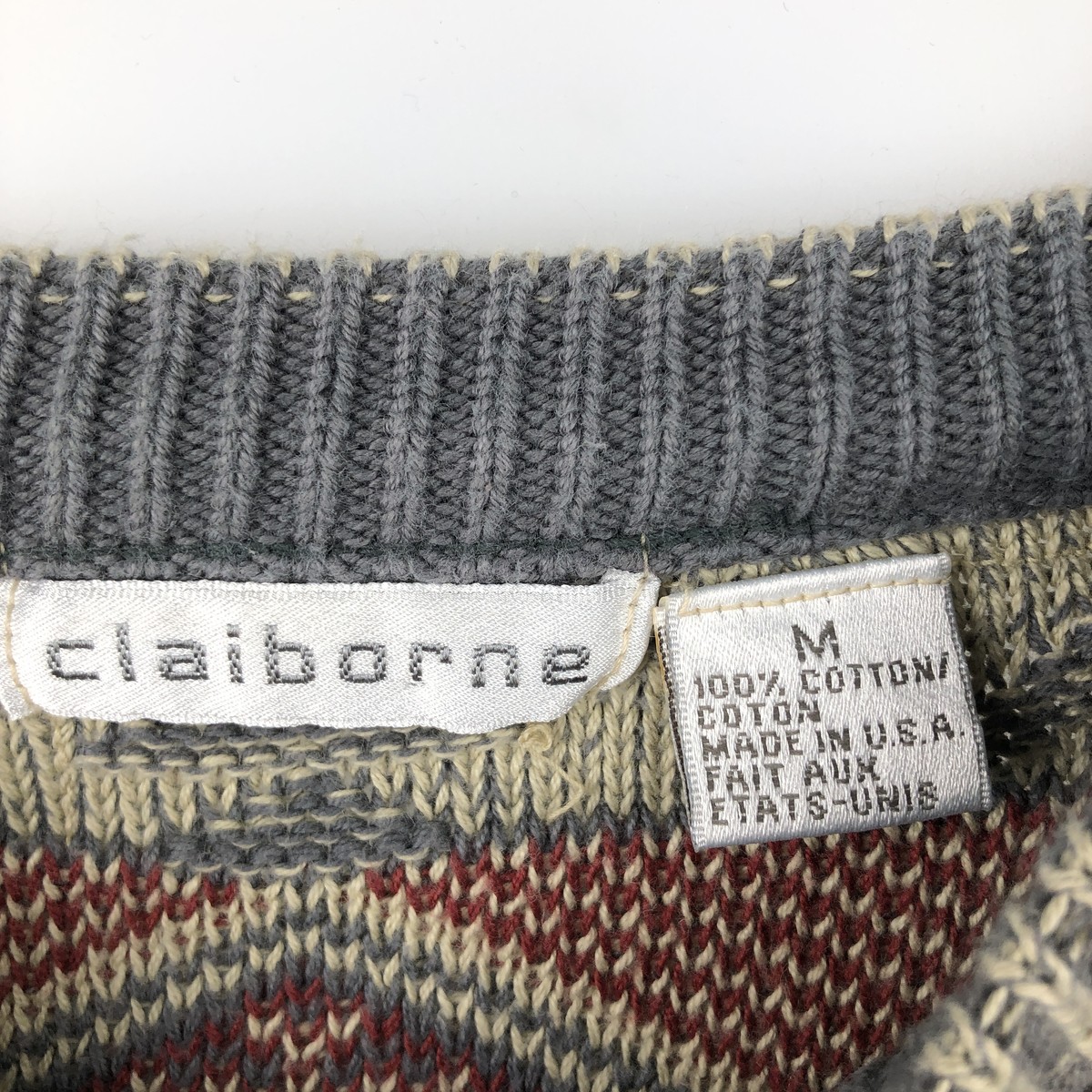 Liz Claiborne/リズクレイボーン コットンニットセーター