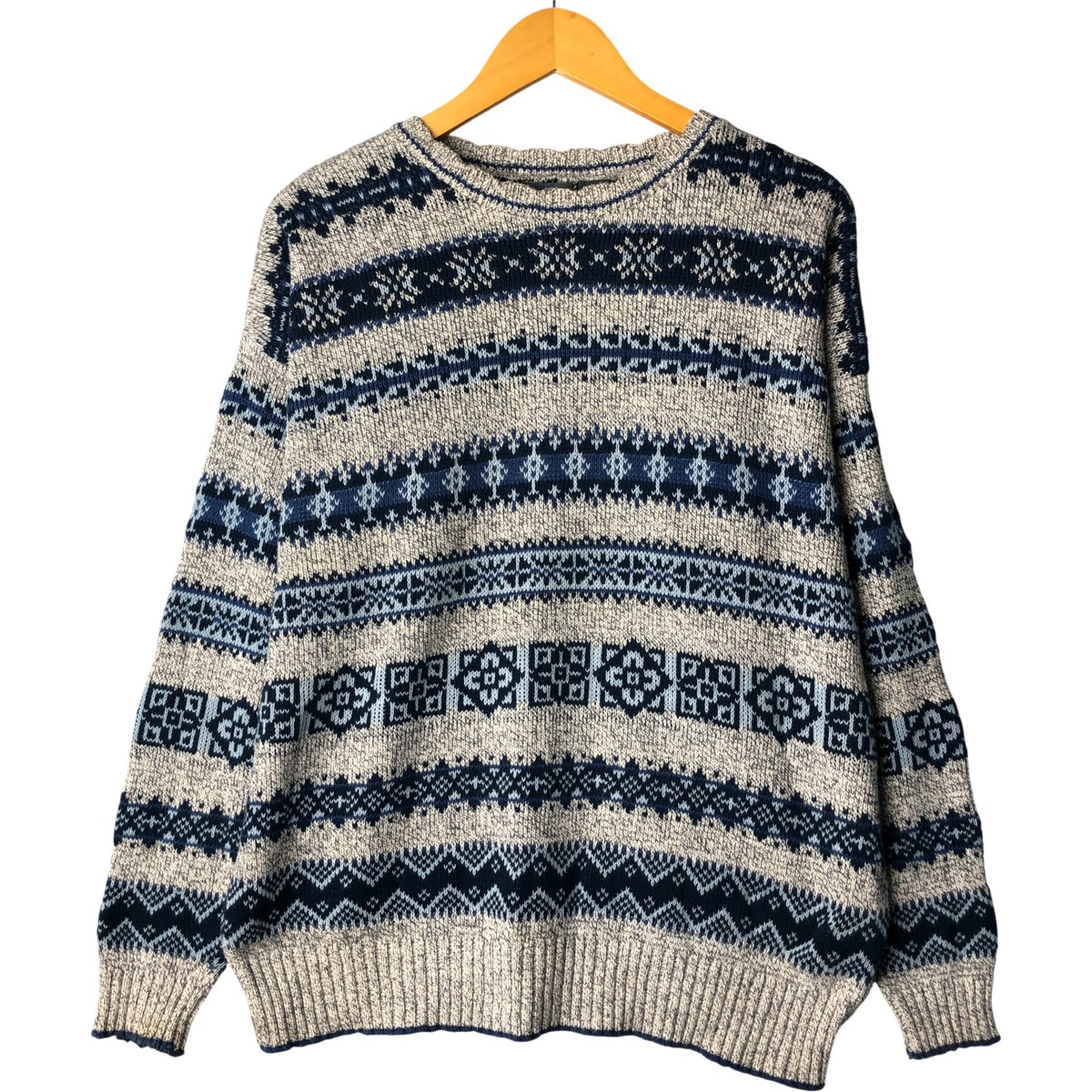 Liz Claiborne/リズクレイボーン Liz wear コットンニットセーター
