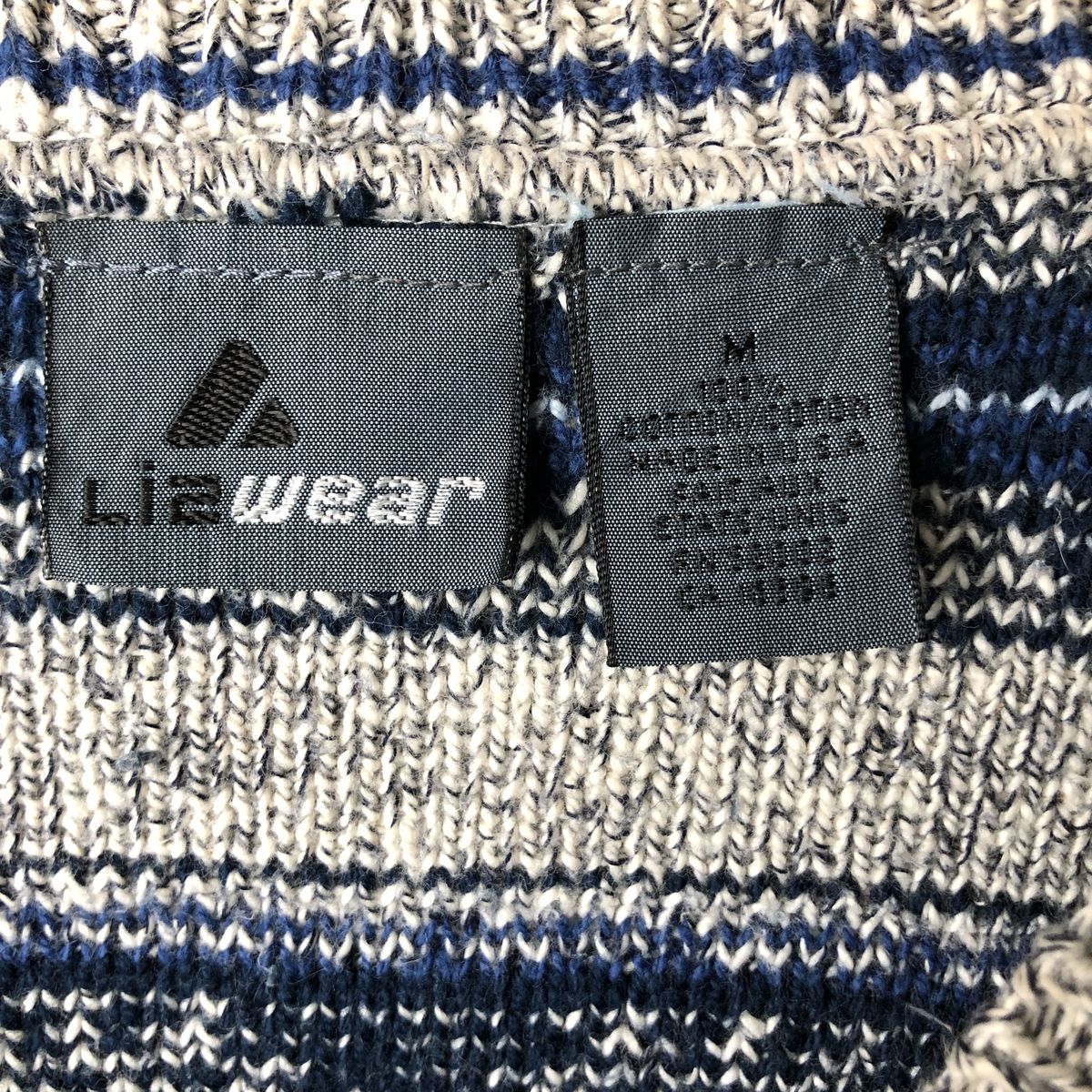 Liz Claiborne/リズクレイボーン Liz wear コットンニットセーター