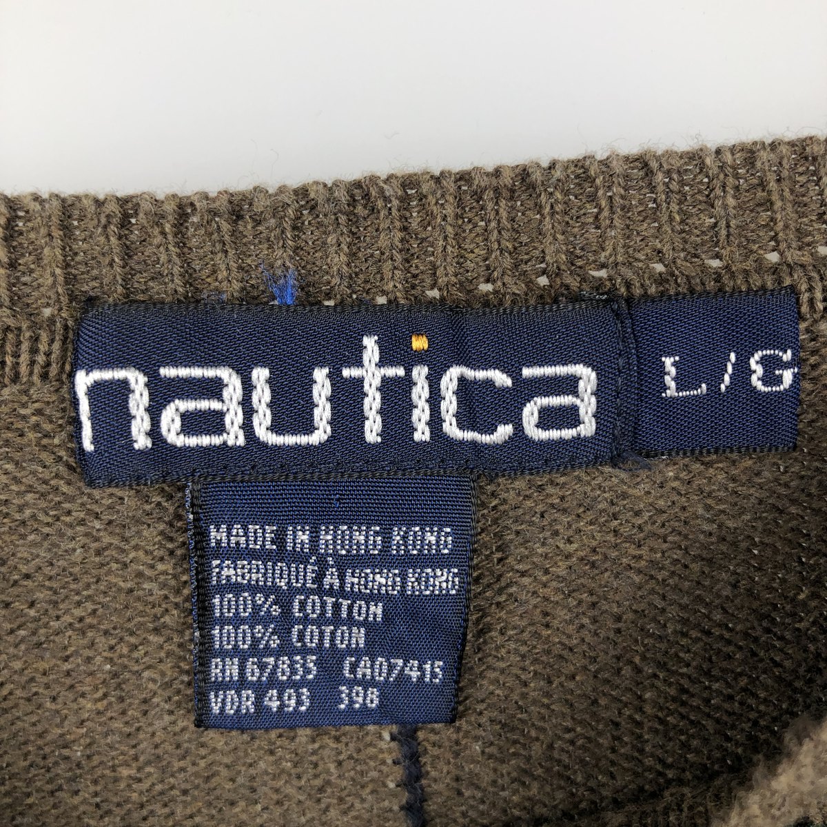 NAUTICA/ノーティカ コットンニットセーター