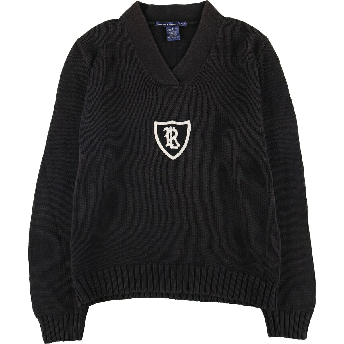 Ralph Lauren/ラルフローレン RALPH LAUREN GOLF Vネック コットンニットセーター