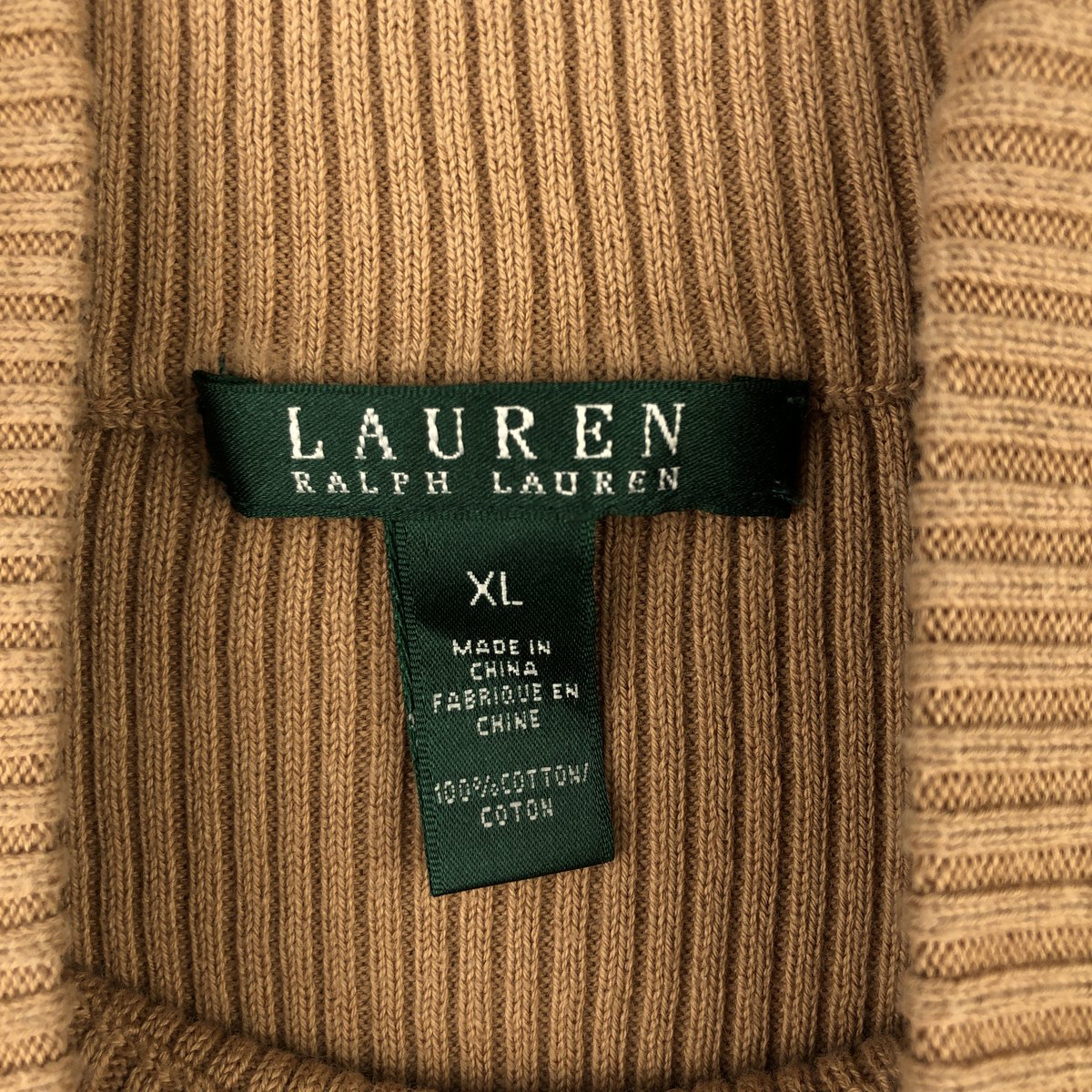 Ralph Lauren/ラルフローレン LAUREN ローレン コットンニットセーター