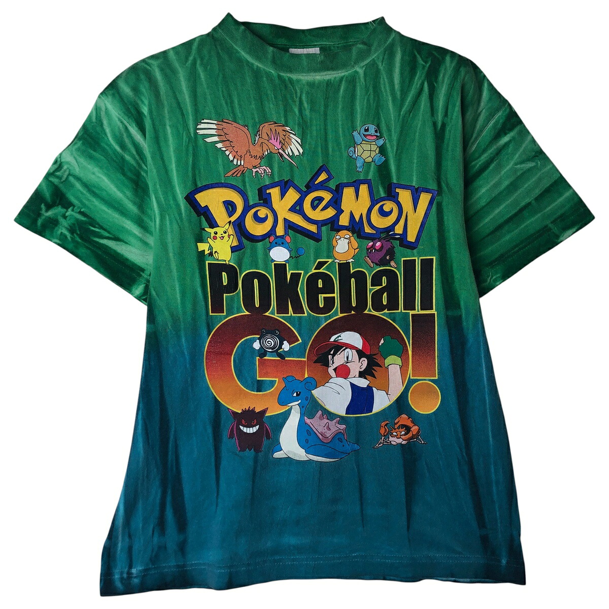 POKEMON ポケモン アニメ キャラクタープリントTシャツ