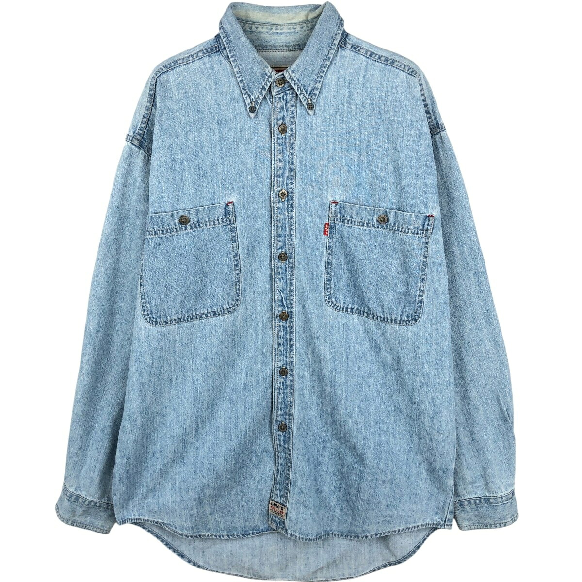 Levi's/リーバイス 長袖 ボタンダウンデニムシャツ
