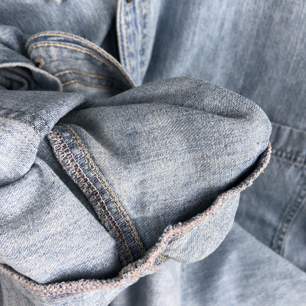 Levi's/リーバイス 長袖 ボタンダウンデニムシャツ