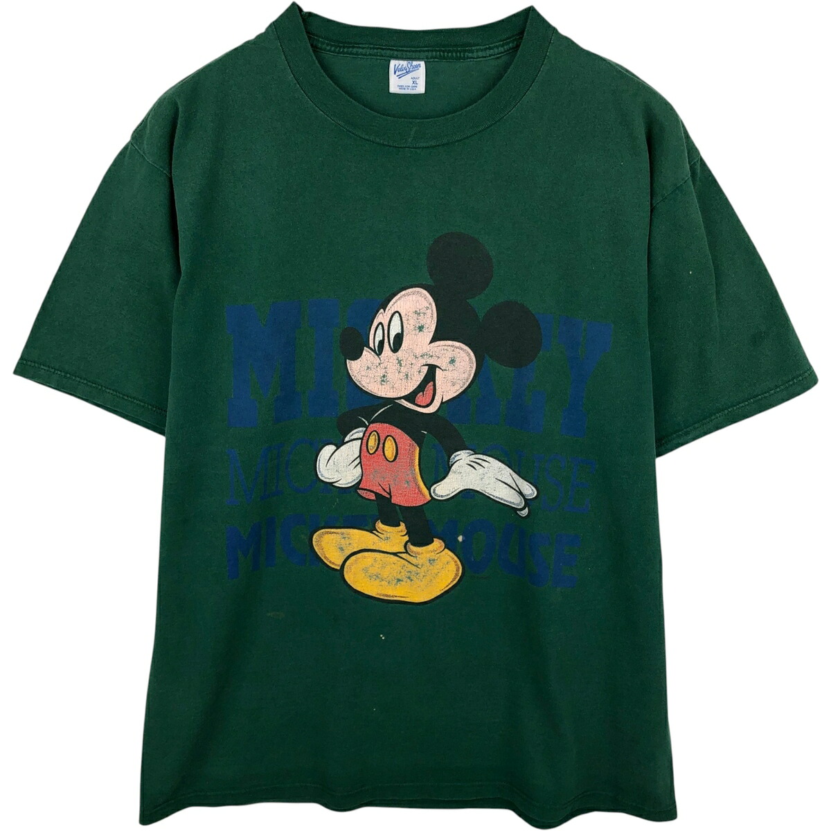 VELVA SHEEN/ベルバシーン MICKEY MOUSE ミッキーマウス キャラクタープリントTシャツ
