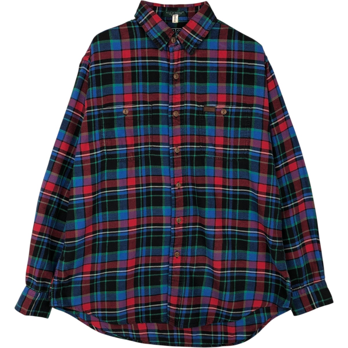 Ralph Lauren/ラルフローレン POLO by Ralph Lauren 長袖 ネルシャツ