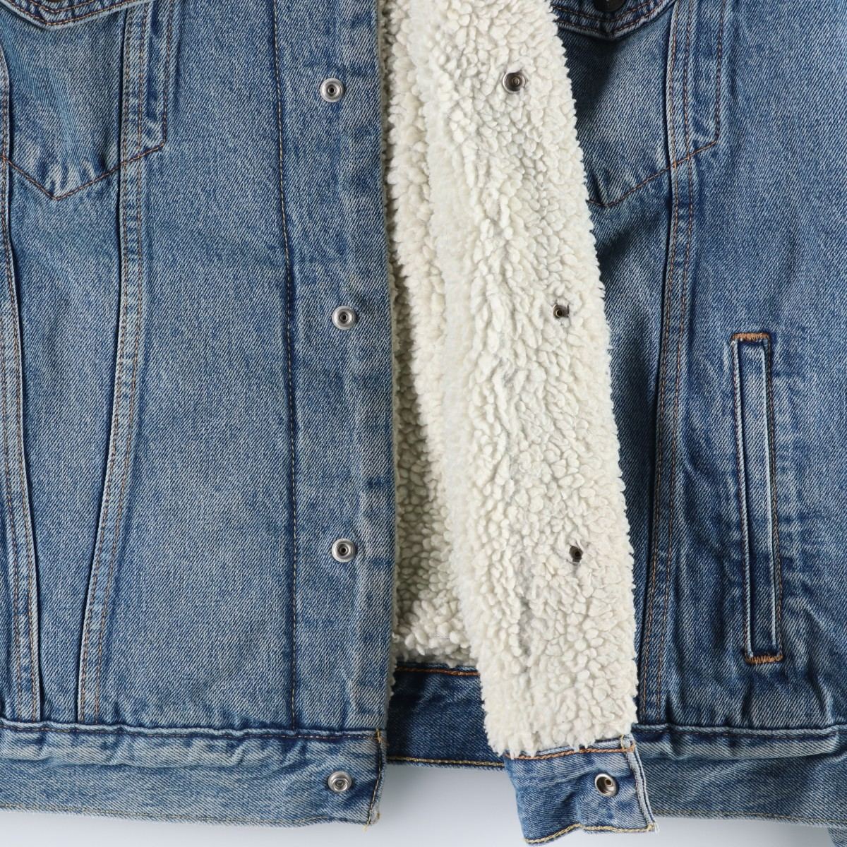 古着 リーバイス Levis 中綿入り デニムボアジャケット メンズL相当 /eaa478076 【中古】 【260325】