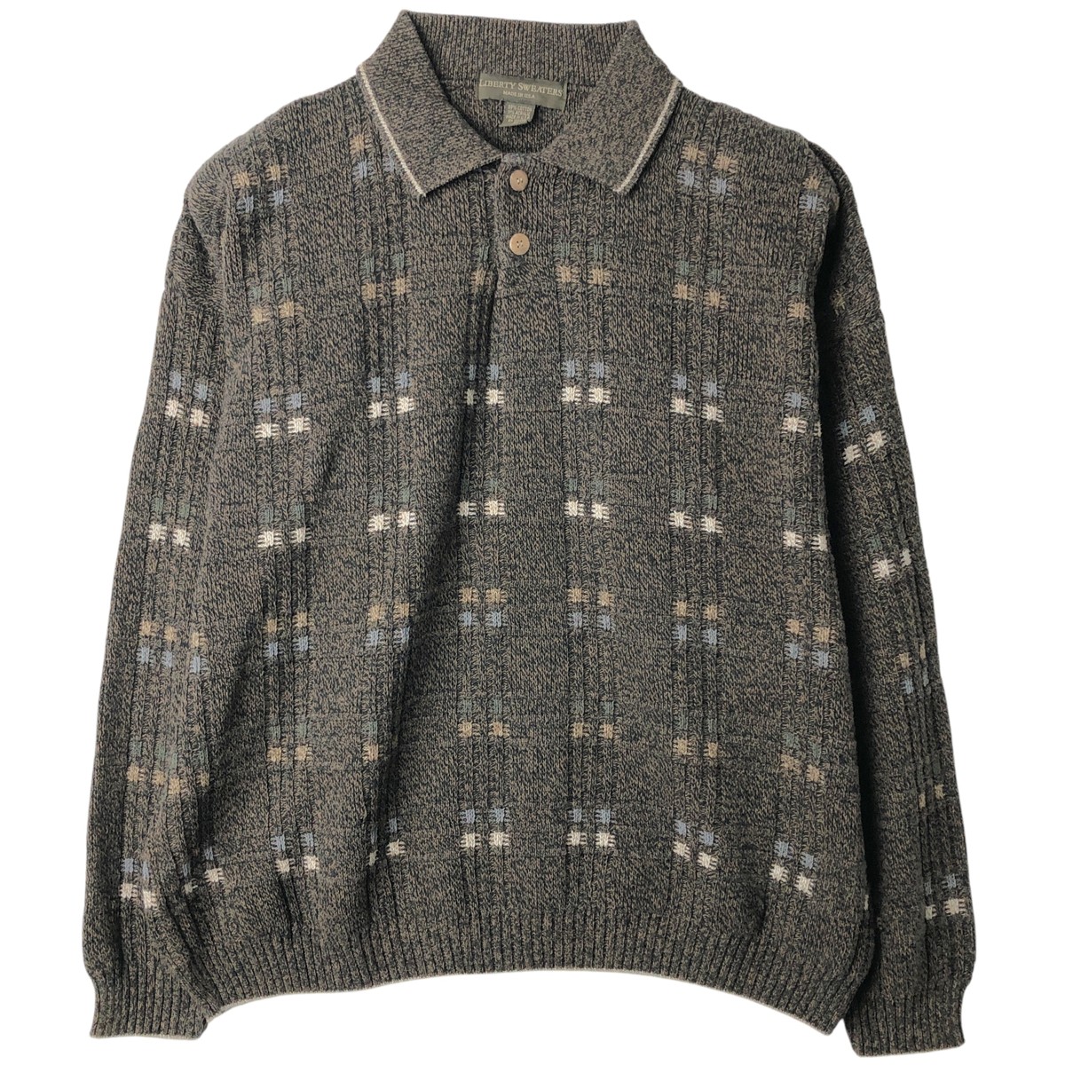 LIBERTY SWEATERS ポロニットセーター