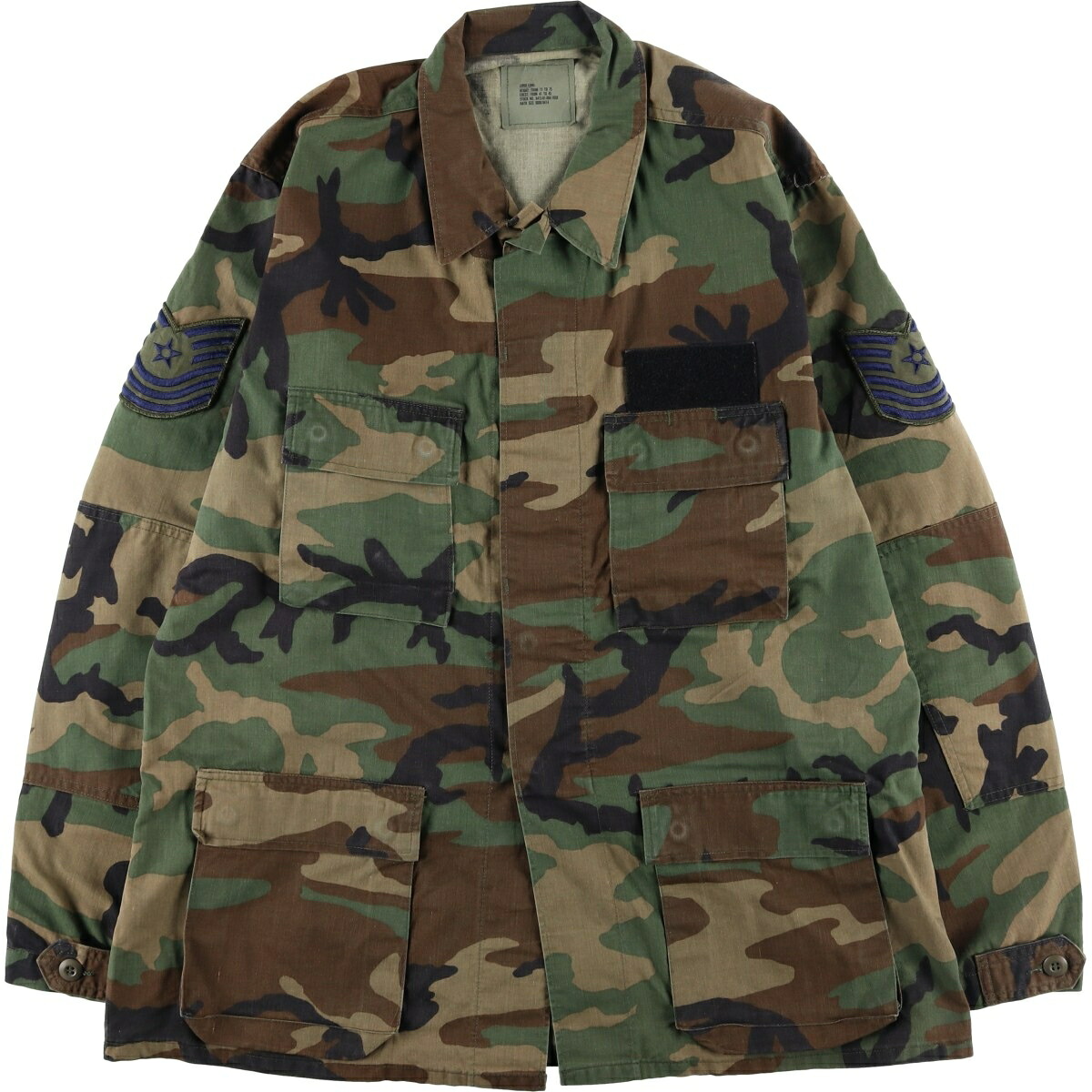 COAT HOT WEATHER WOODLAND CAMOUFLAGE PATTERN COMBAT ミリタリー コンバットジャケット