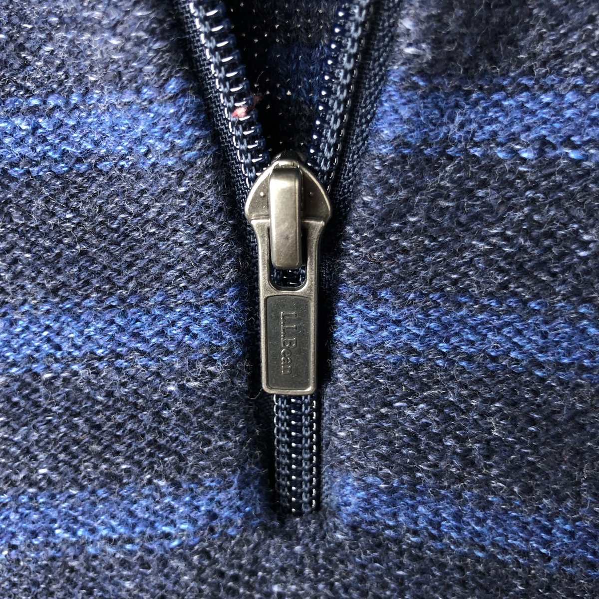L.L.Bean/エルエルビーン コットンニットハーフジップセーター