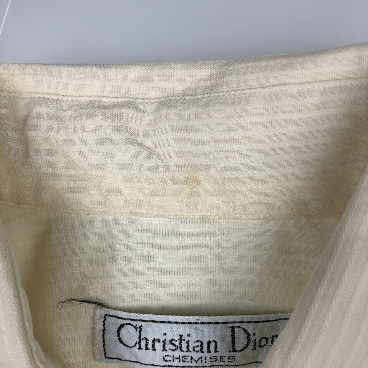 Christian Dior/クリスチャンディオール CHEMISES 長袖 ストライプシャツ