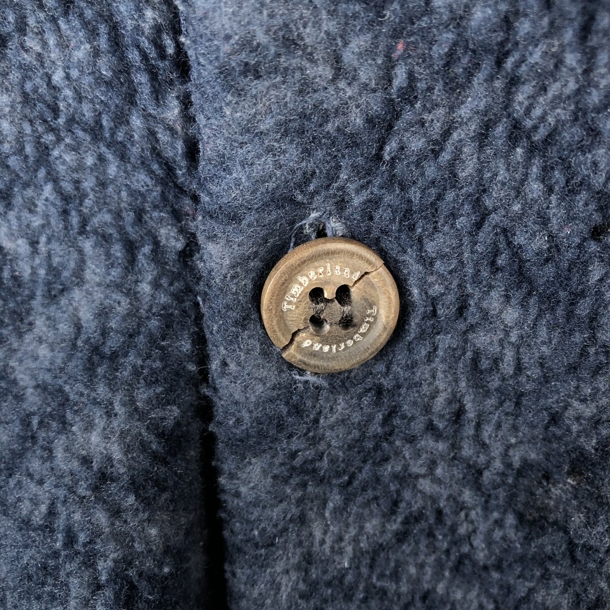 古着 90年代 ティンバーランド Timberland WEATHERGEAR 総柄 ハーフボタン フリースプルオーバー USA製 メンズL相当 ヴィンテージ /eaa495983 【中古】 【260406】 【GR-NV】
