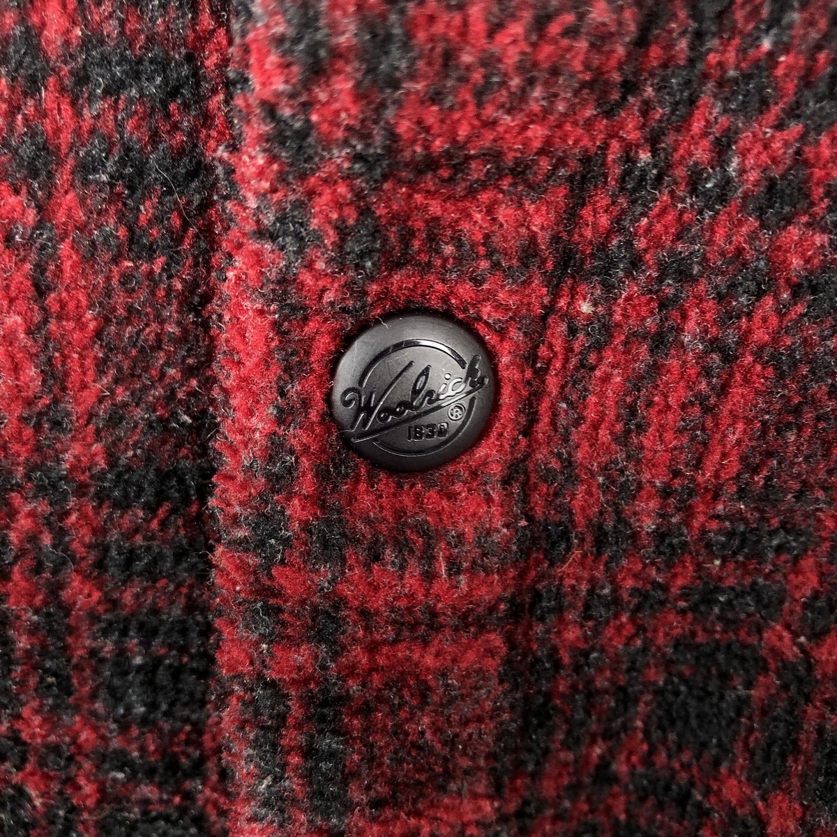 古着 90～00年代 ウールリッチ WOOLRICH チェック柄 ハーフスナップ フリースプルオーバー USA製 メンズL相当 /eaa495995 【中古】 【260406】