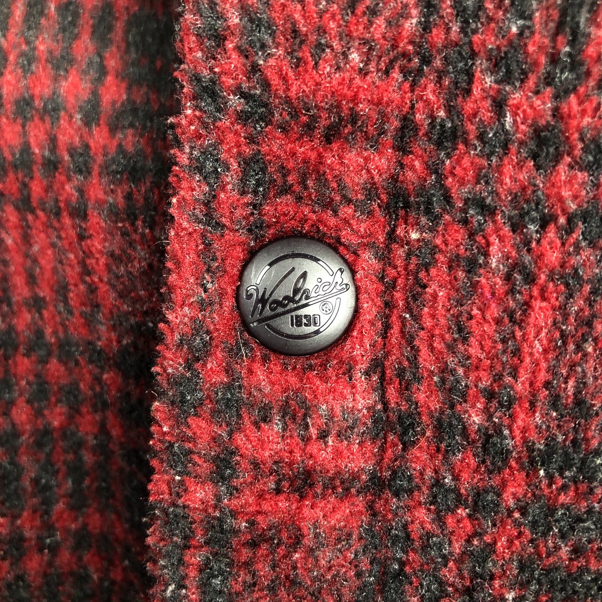 古着 90～00年代 ウールリッチ WOOLRICH チェック柄 ハーフスナップ フリースプルオーバー USA製 メンズL相当 /eaa495995 【中古】 【260406】
