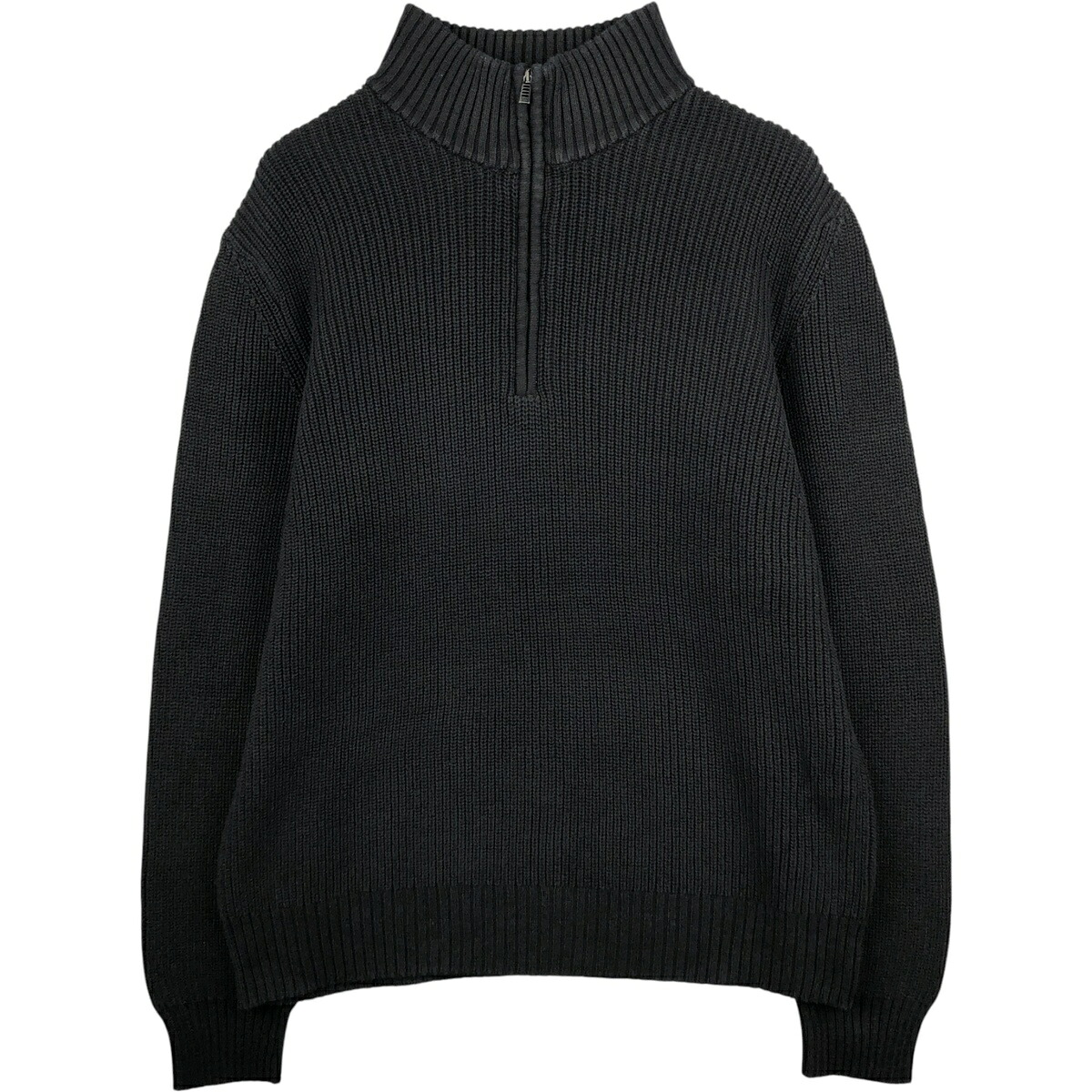 Calvin klein/カルバンクライン コットンニットハーフジップセーター