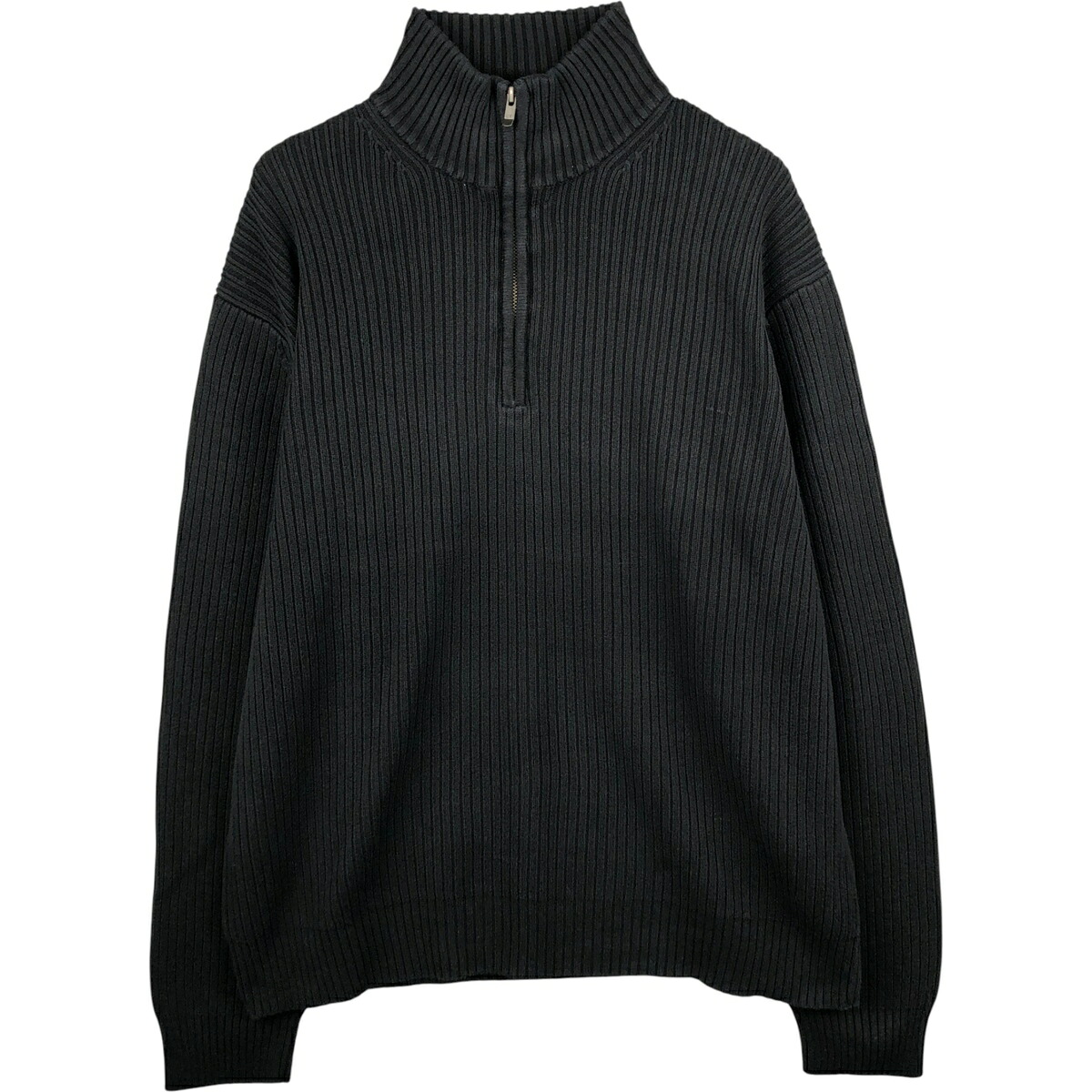 Calvin klein/カルバンクライン コットンニットハーフジップセーター