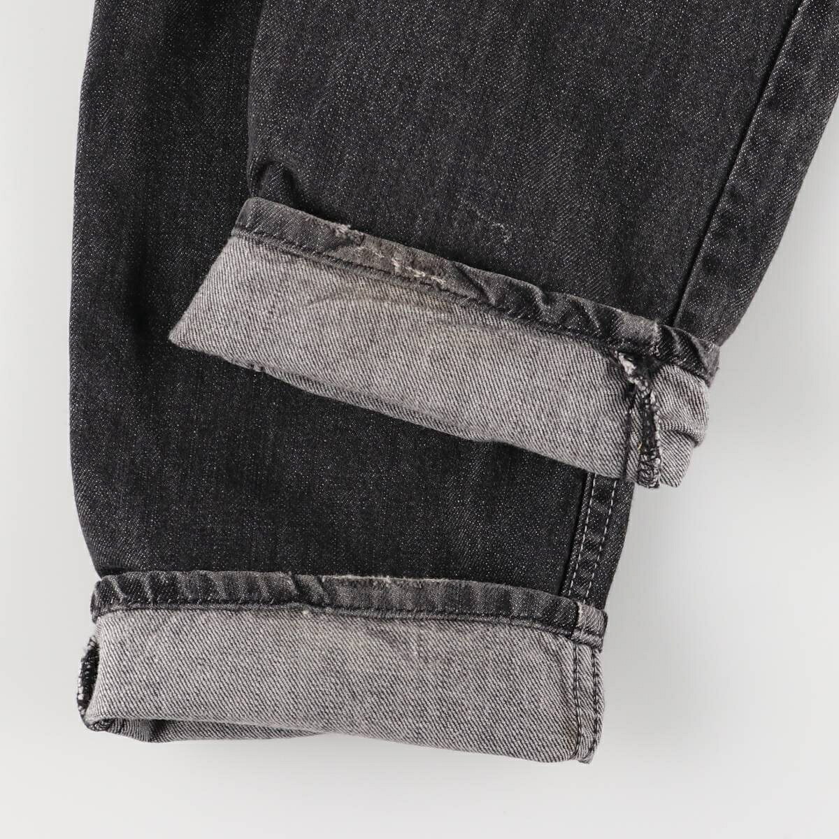 STUSSY/ステューシー WORKGEAR ブラックデニム ストレートデニムパンツ