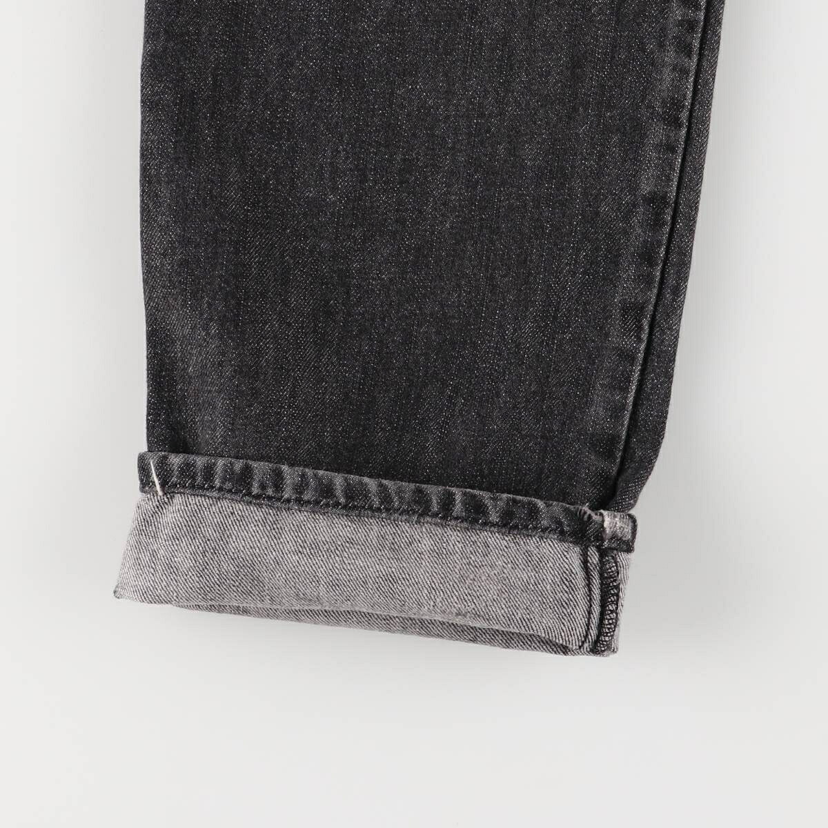 STUSSY/ステューシー WORKGEAR ブラックデニム ストレートデニムパンツ