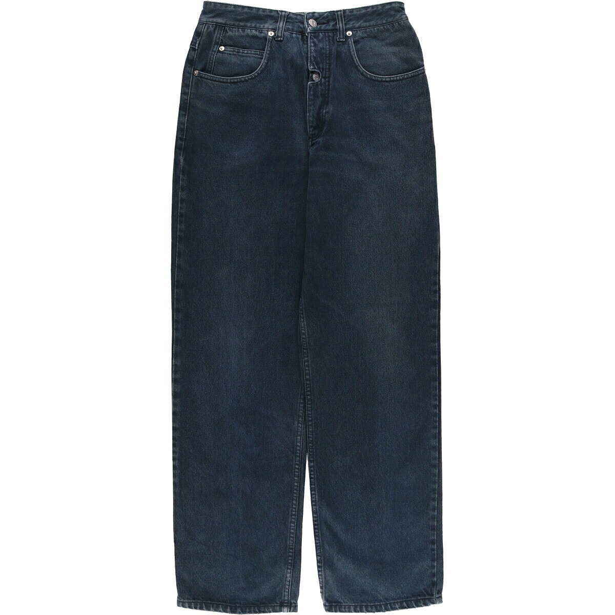 Guess/ゲス JEANS ブラックデニム テーパードデニムパンツ