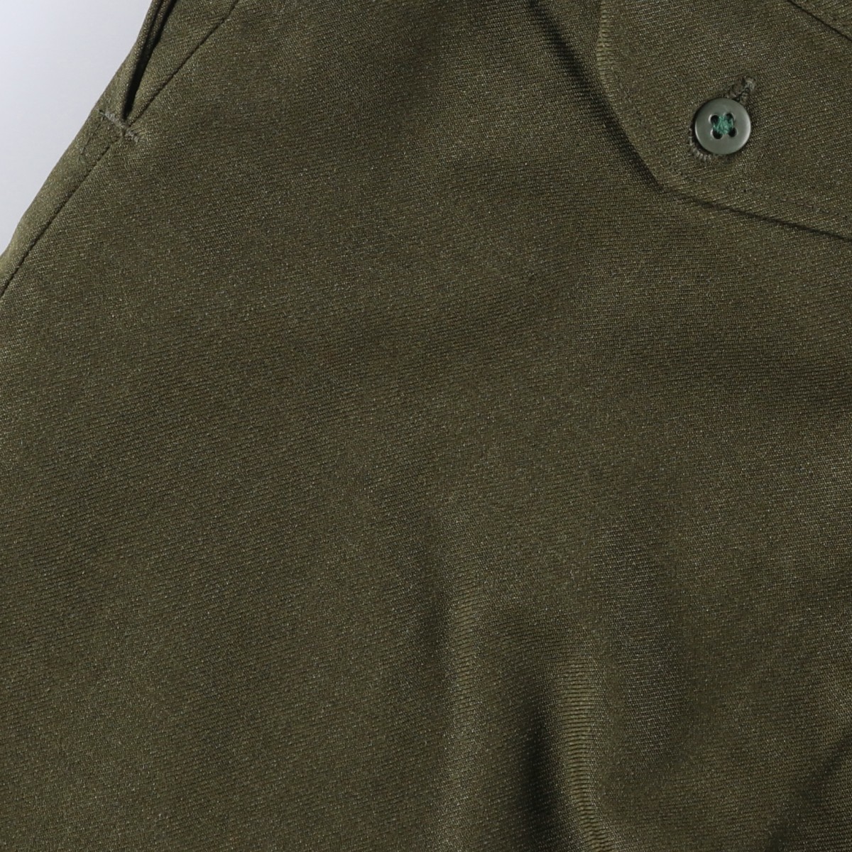 TROUSERS, MEN'S, WOOL, SERGE, GREEN, ミリタリー ウールパンツ トラウザーズ