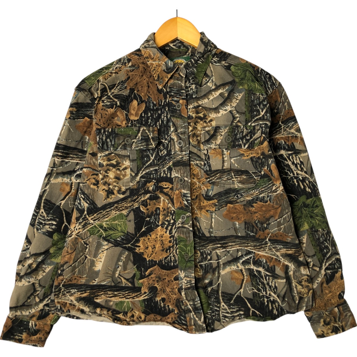 Cabelas/カベラス FOR WOMEN 長袖 ボタンダウン ヘビーネルシャツ