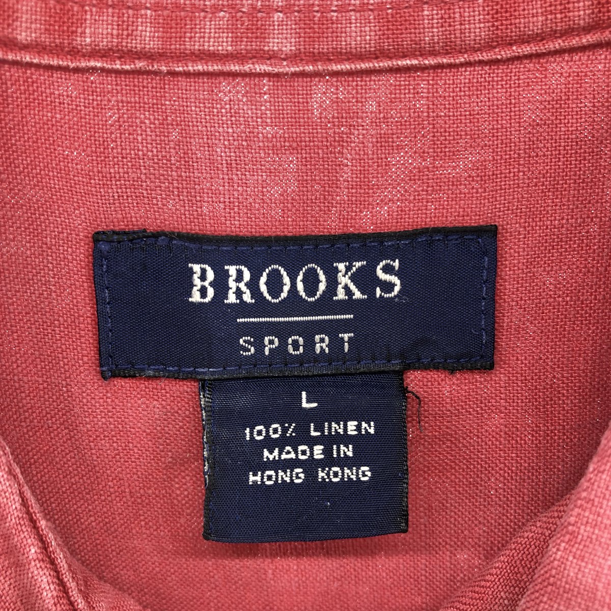 古着 ブルックス Brooks SPORT ボタンダウン 半袖 リネンシャツ メンズL相当 /eaa564092 【中古】 【250701】
