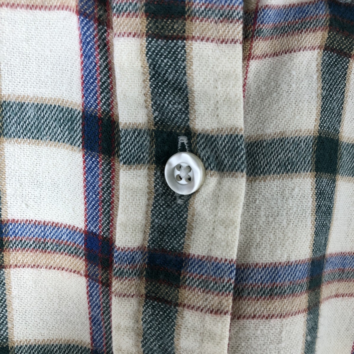 L.L.Bean/エルエルビーン 長袖 ボタンダウン フランネルチェックシャツ