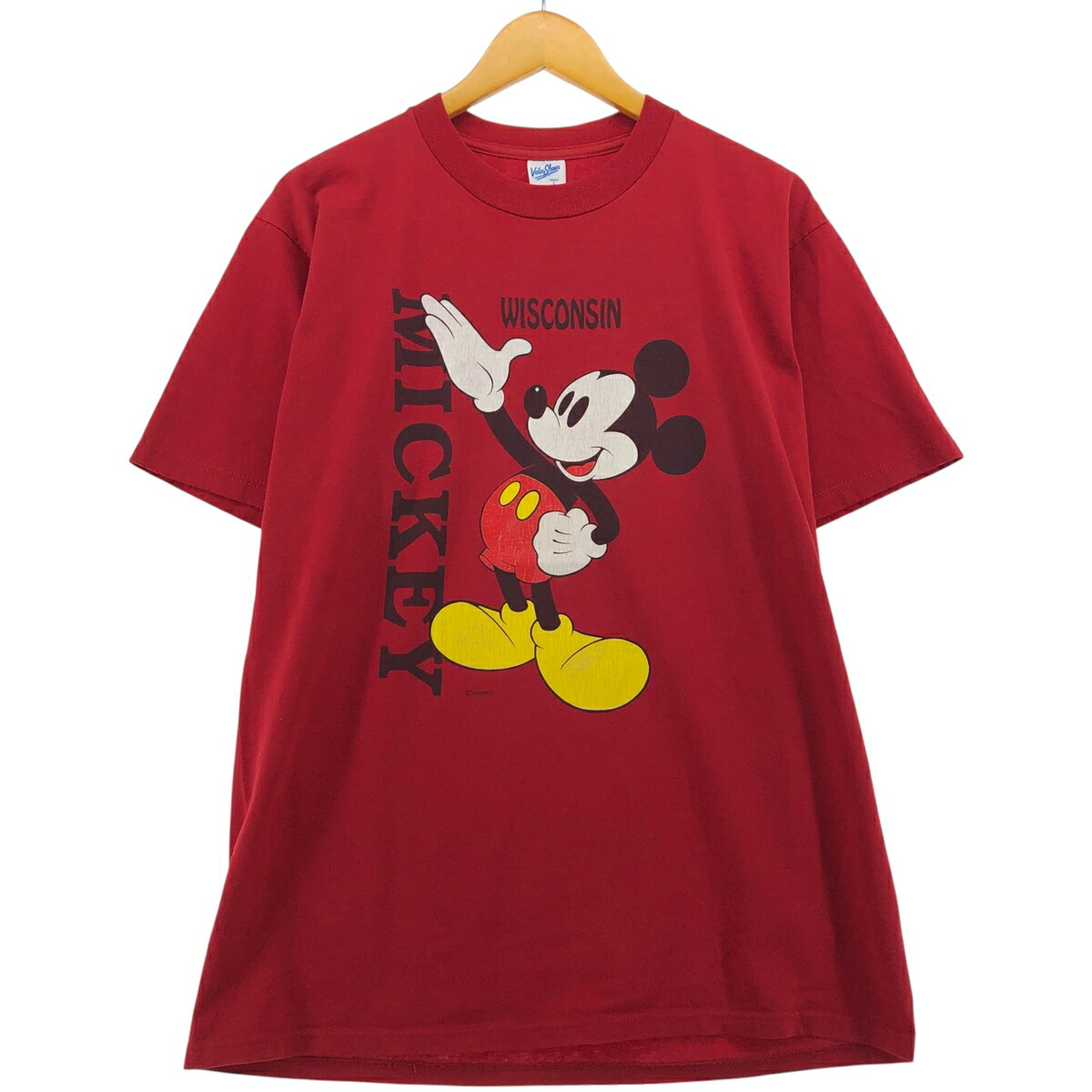 VELVA SHEEN/ベルバシーン MICKEY MOUSE ミッキーマウス キャラクタープリントTシャツ