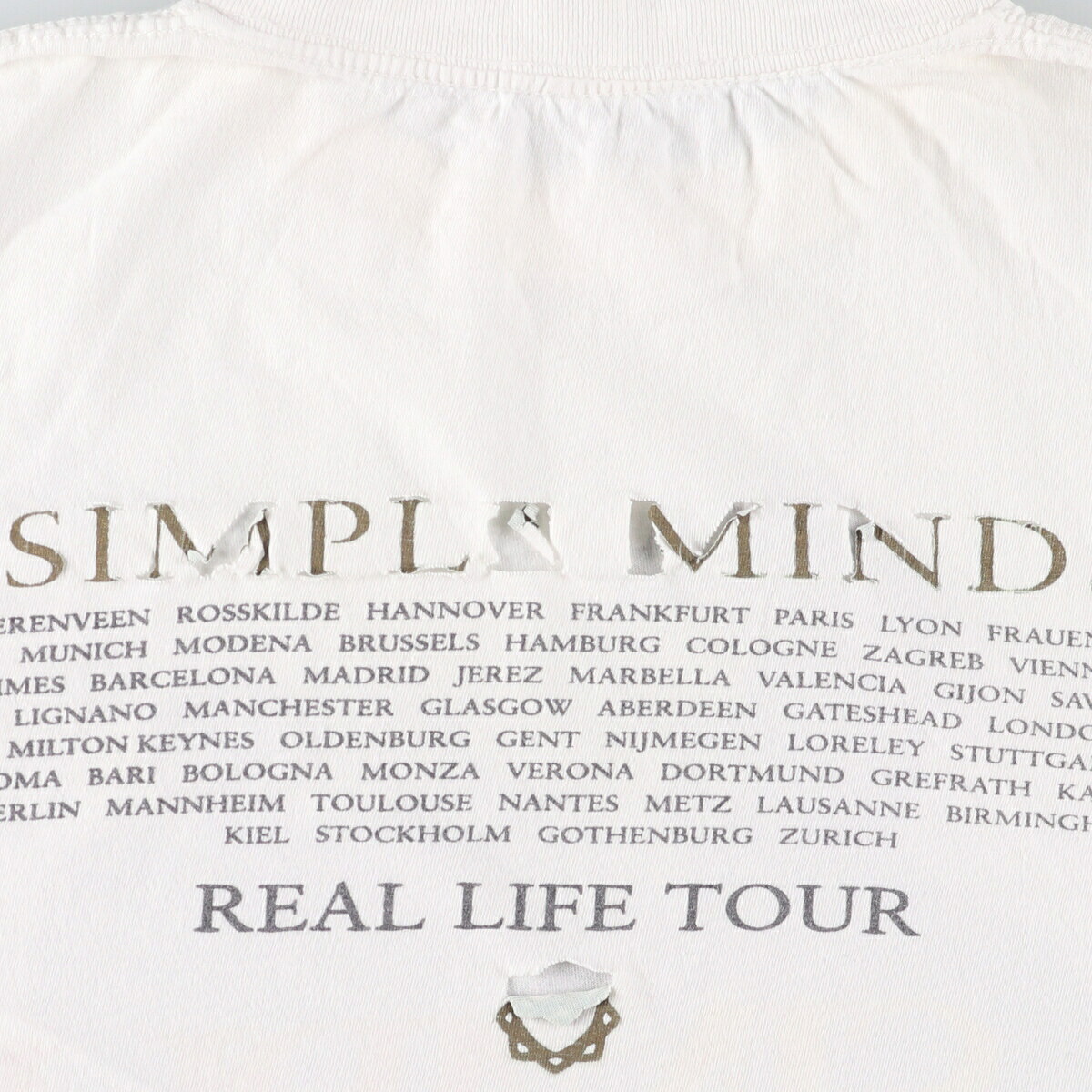 Simple Minds シンプルマインズ バンドTシャツ バンT
