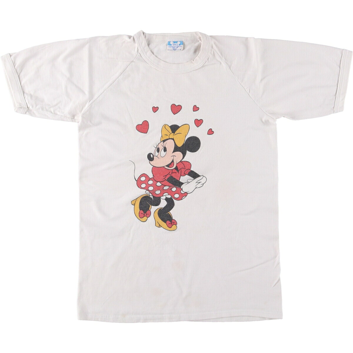 DISNEY/ディズニー MINNIE MOUSE ミニーマウス キャラクタープリントTシャツ