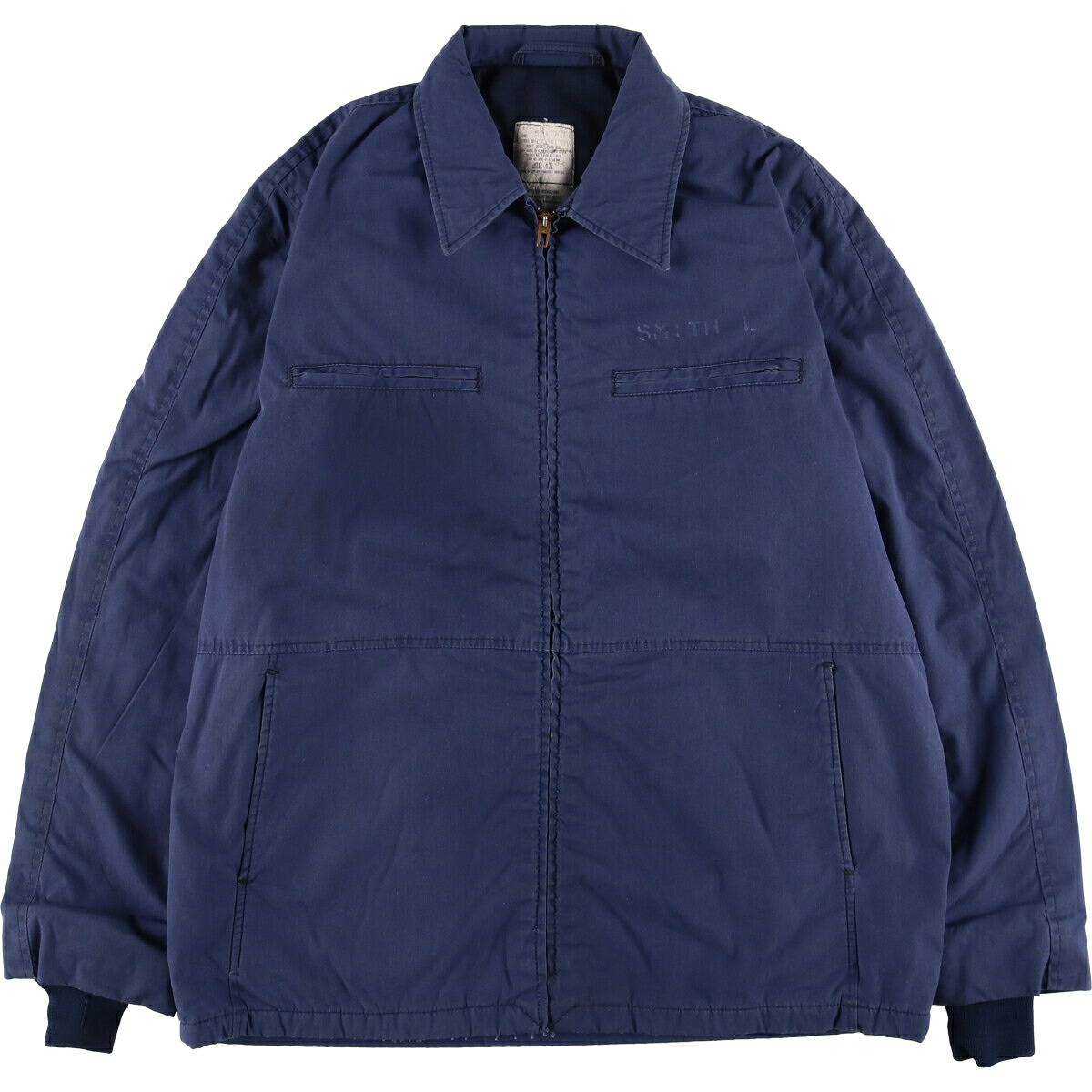 JACKET UTILITY DARK BLUE ミリタリー ユーティリティジャケット