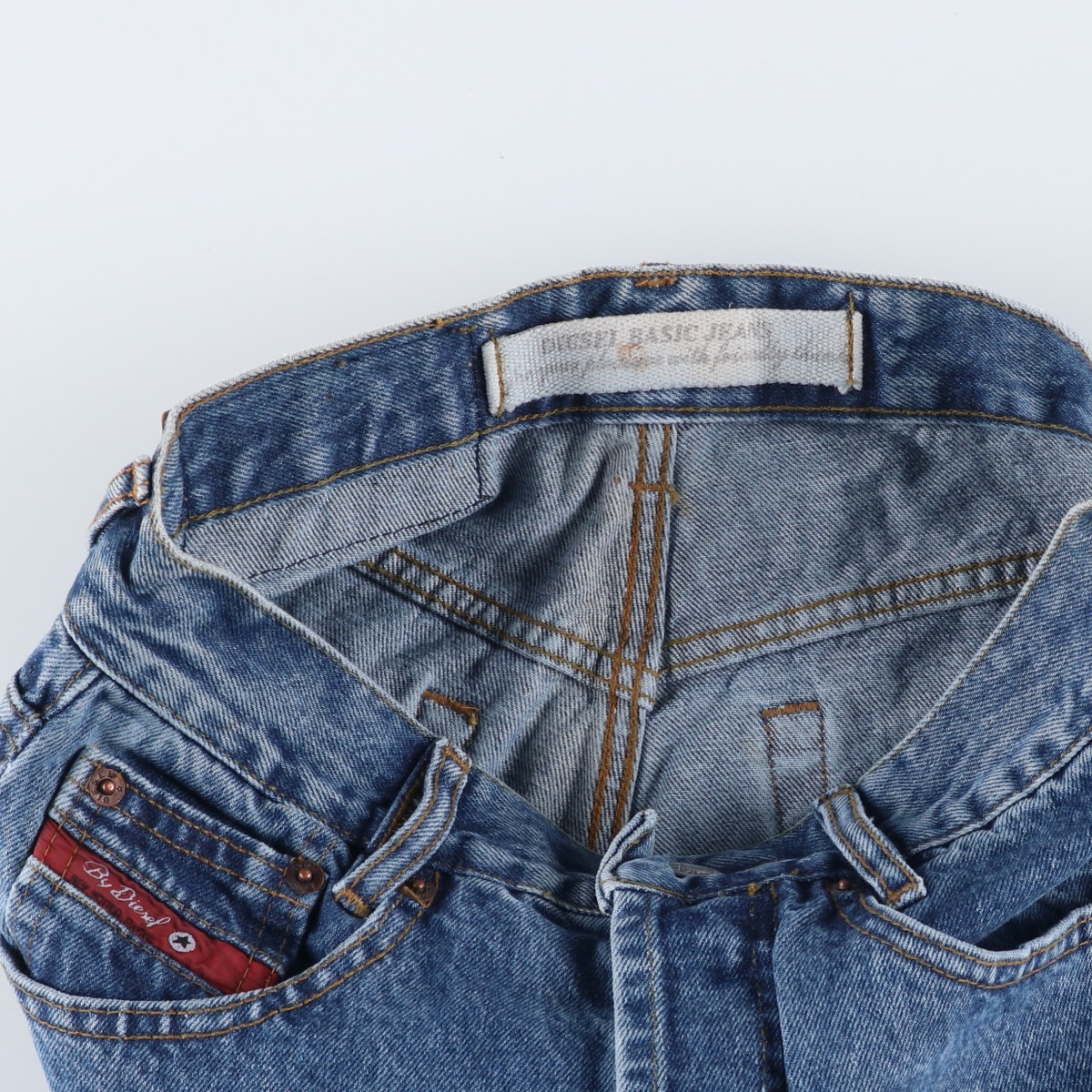 古着 90～00年代 ディーゼル DIESEL BASIC JEANS テーパードデニムパンツ イタリア製 メンズw27相当 ヴィンテージ /eaa569016 【中古】 【260404】
