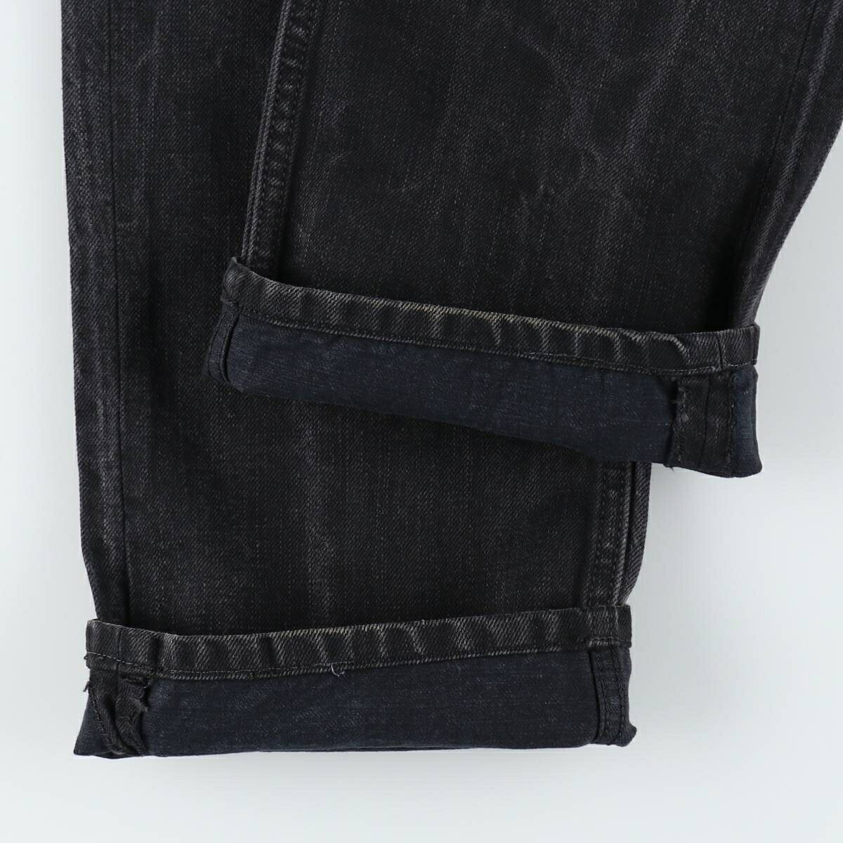 古着 ディーゼル DIESEL ブラックデニム ストレートデニムパンツ イタリア製 メンズw31相当 /eaa569672 【中古】 【260403】