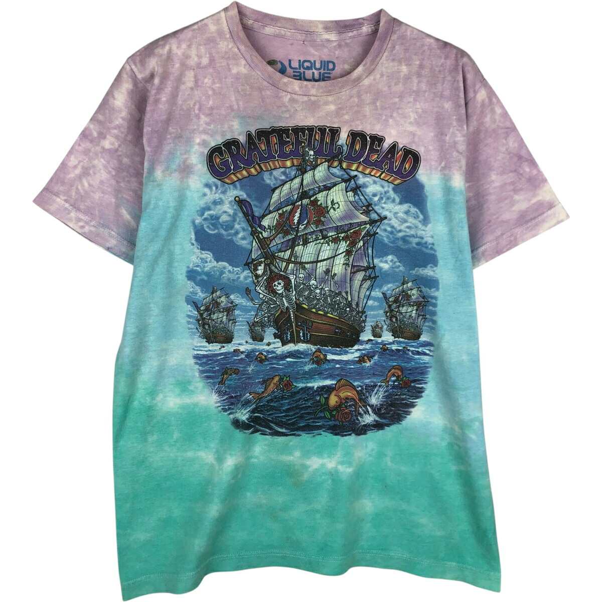 LIQUID BLUE/リキッドブルー GRATEFUL DEAD グレイトフルデッド  バンドTシャツ バンT